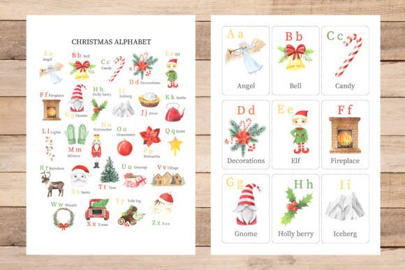 Christmas ABC & Counting: K Design Review