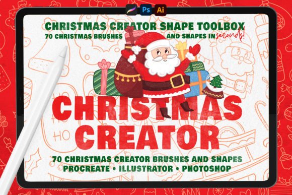 CHRISTMAS CREATOR SHAPE TOOLBOX: Essential Brushes Review