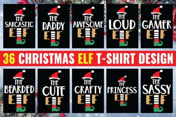Christmas ELF T-Shirt Designs: A Publisher's Review