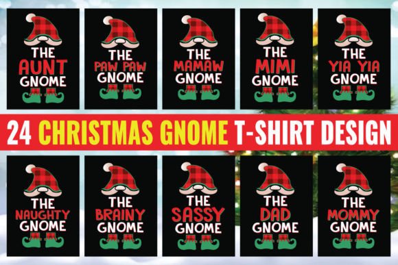 Christmas Gnome T Shirt Design Bundle Review