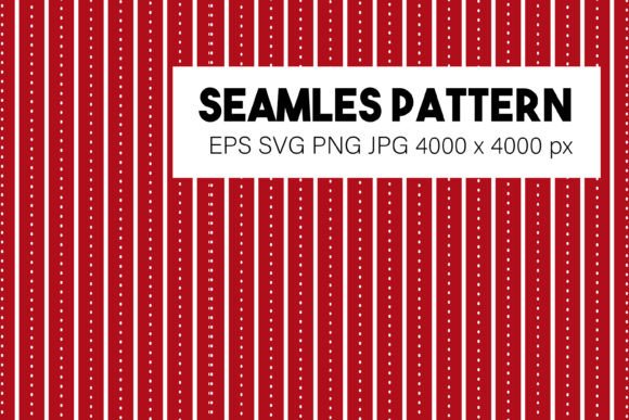 Christmas Striped Pattern for Festive Branding and Patterns