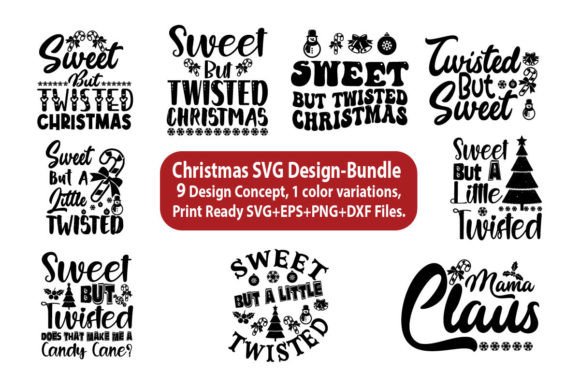 Christmas Svg Design-bundle for T-Shirt Designs