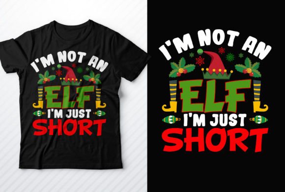 Christmas T-Shirt Design: I'm Not an Elf Review