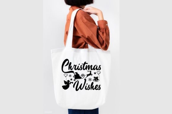 Christmas Wishes SVG for T-Shirt Designs