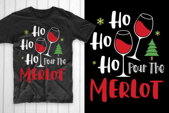 Ho Ho Ho Merlot: Festive T-Shirt Designs Review