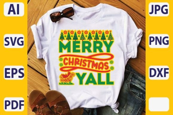 Merry Christmas Yall Print Templates Review